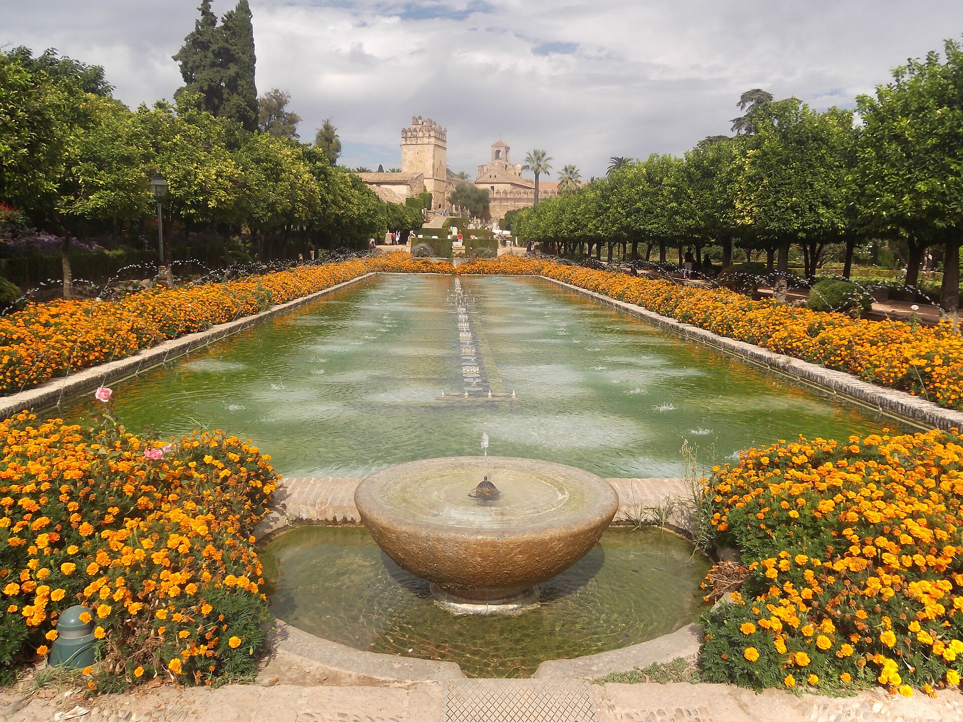 Alcazar Cordoba palace gardens, Córdoba